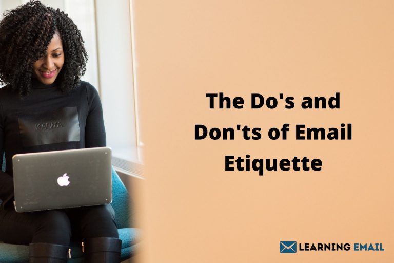 The Dos and Donts of Email Etiquette